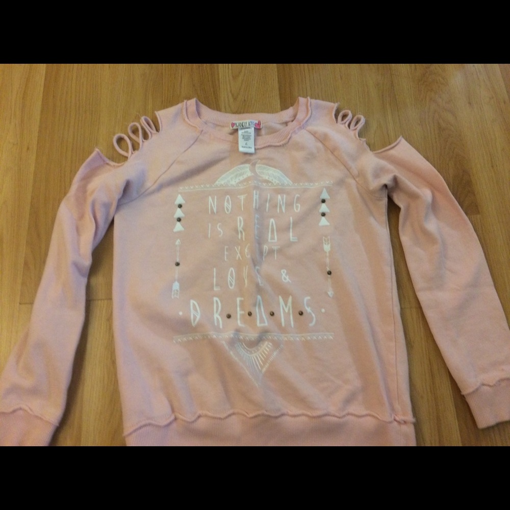 Girls large long sleeve shirt